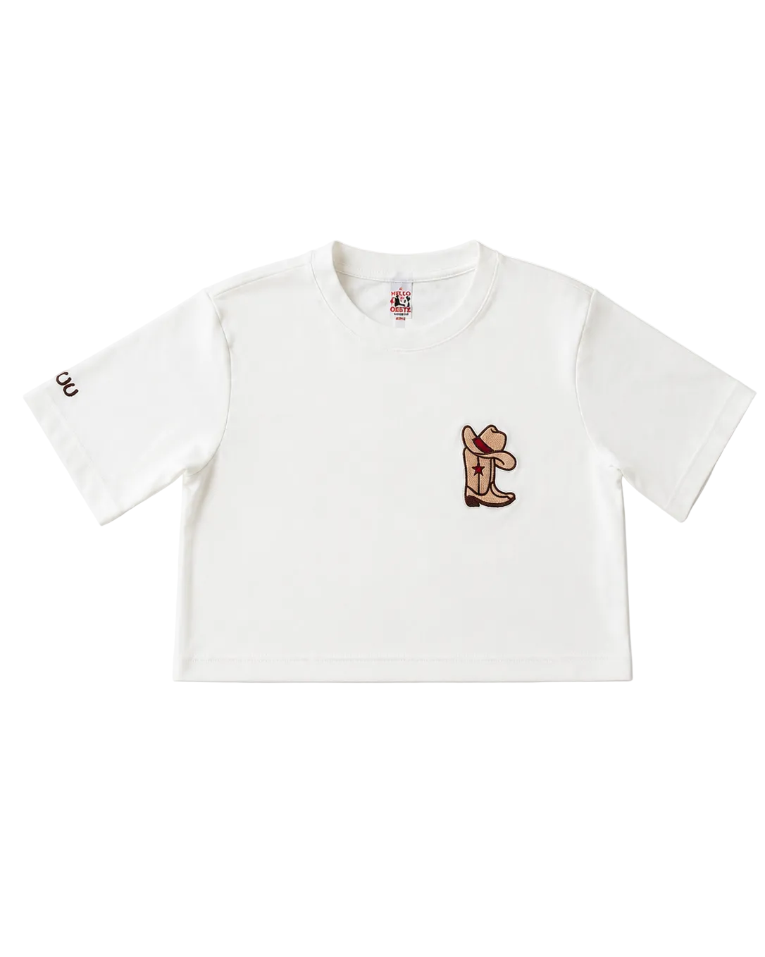 Camiseta corta Alma vaquera