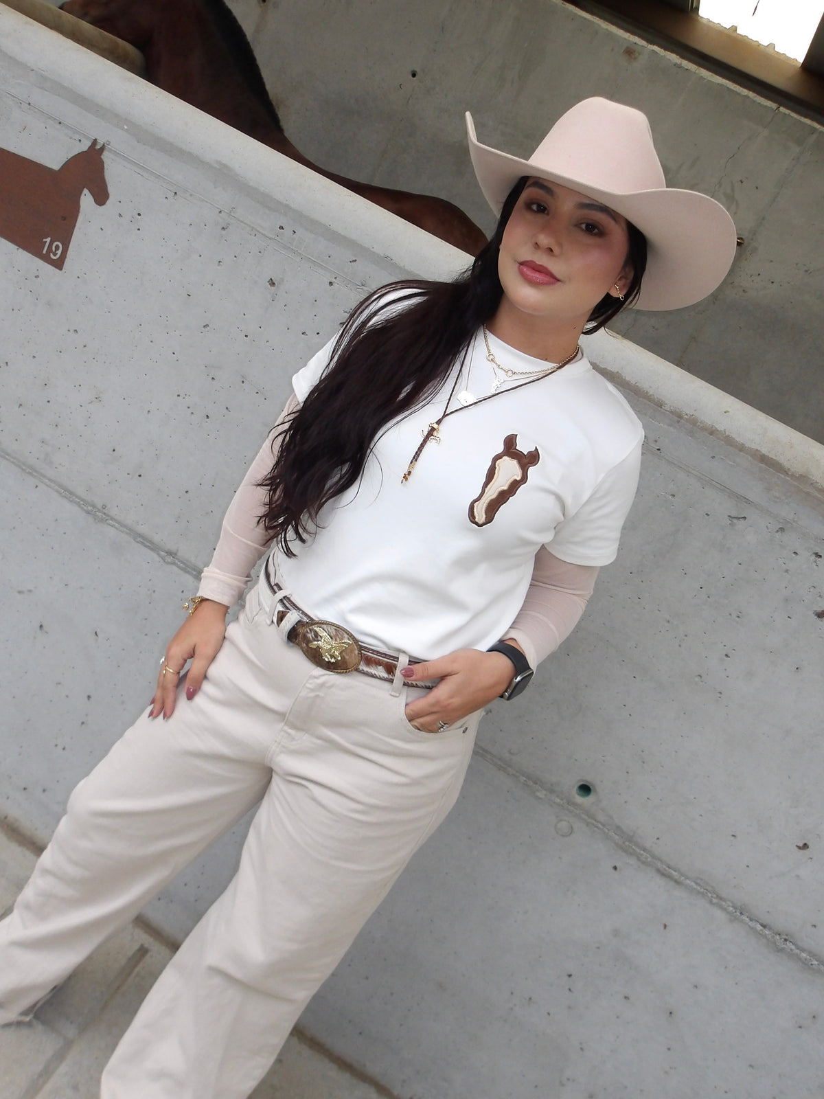 Camiseta Larga Diamante