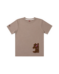 Camiseta larga Rodeo velvet morada