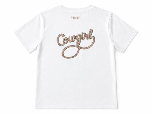 Camiseta larga Cowgirl