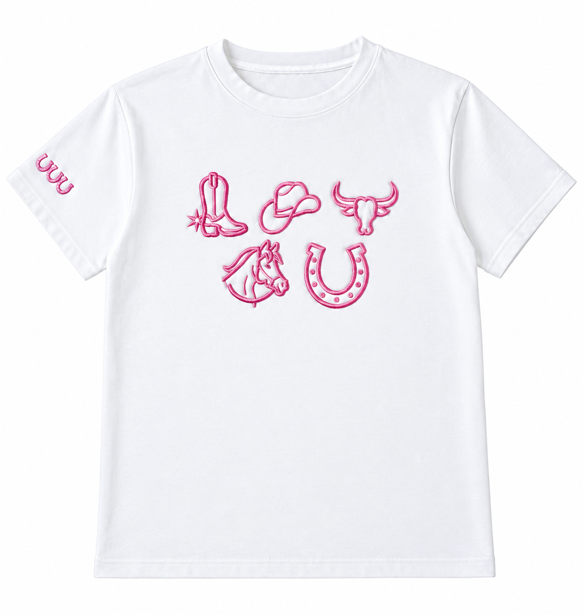 Camiseta larga Suerte vaquera