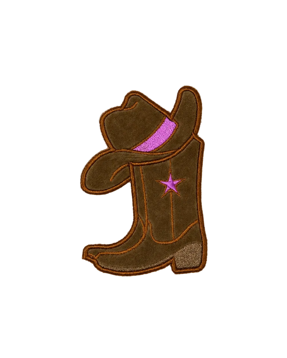 Camiseta larga Rodeo velvet morada