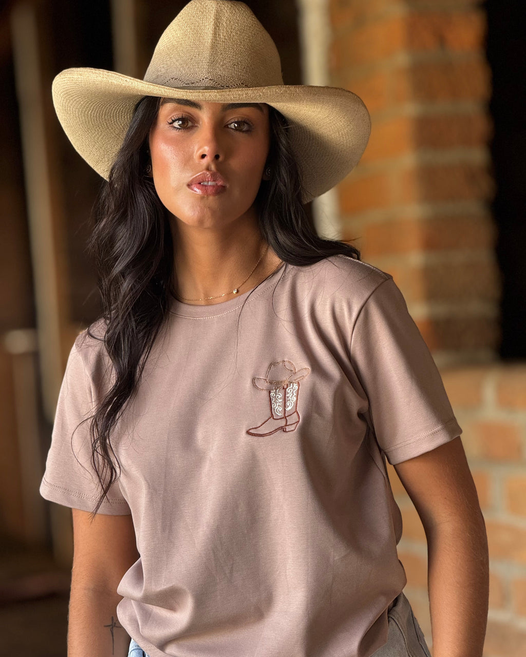 Camiseta larga Rodeo