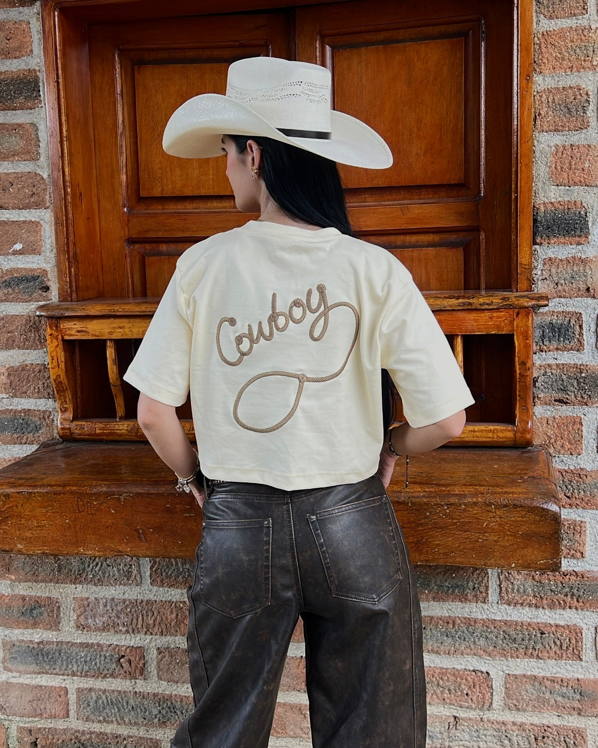 Camiseta Corta Lazo Cowboy