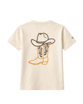 Camiseta larga Crema rodeo
