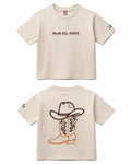 Camiseta Corta Crema rodeo