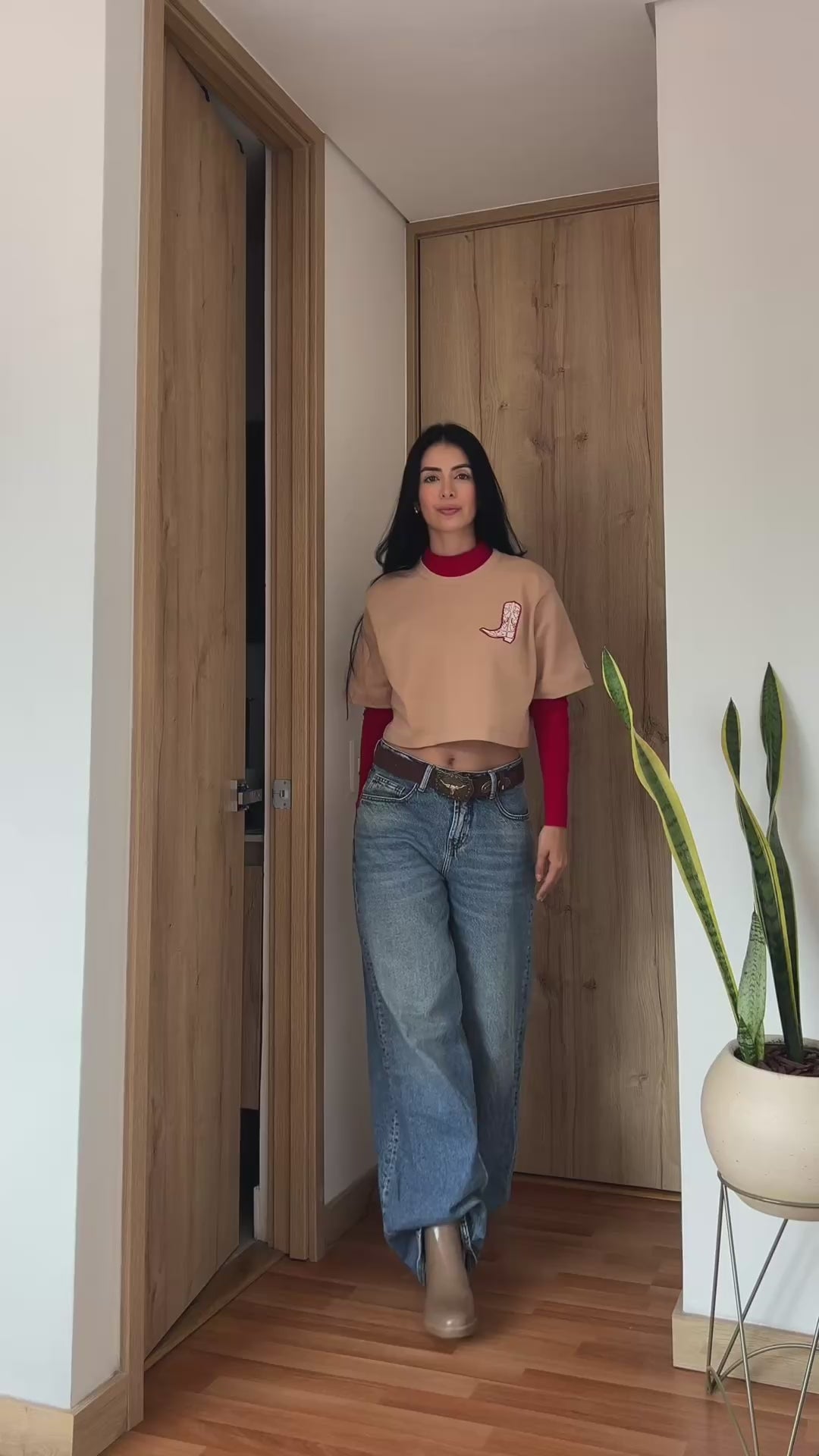 Camiseta Corta Bota del desierto
